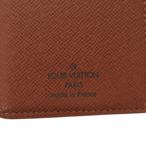 Louis Vuitton Porte Monnaie Viennois Monogram M61663 Brown Bi-fold Wallet LV 102 - Picture 8 of 10